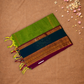 Chettinad Cottton Saree With Parrot Green