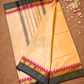 Chettinad Cottton Saree With Mustard Gold