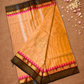 Chettinad Cottton Saree With Beige gold