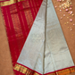 Pure Handloom Korvai Saree | Pista Green