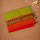 Chettinad Cottton Saree With Parrot Green