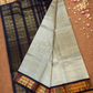 Pure Handloom Korvai Saree | Pista Green