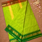 Chettinad Cottton Saree With Parrot Green