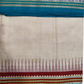 Handwoven Pure Vidarbha Silk Saree  |  Blue and Red