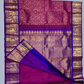 Handwoven Pure Gadwal Silk Saree  |  Orchid Purple