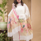 Handwoven Jamdani Muslin Kurti  |  Snow White