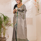 Harita Tara - Jade Green radiance with floral zari sparkle