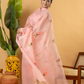 Classic Kota Doria Cotton Unstitched 2-Piece Kurti | Peach