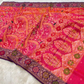 Pure Banarasi Exclusive Ektara Kora JAMDANI Tilfi saree  | Rani Pink