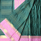 Classic Mysore Silk Saree  |  Teal Green