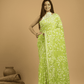 Cotton Silk Jamdani Saree With Pear green - 007