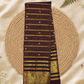 Handwoven Pure Gadwal Silk Saree  | Brown