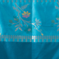 Classic Benarasi Semi Silk Saree | Deep Navy Blue