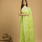 Cotton Silk Jamdani Saree With Pear green - 007