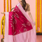Classic Benarasi Semi Silk Saree | Magenta Pink