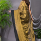 Tissue Silk Saree With Olive Green - 013
