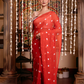 Ginger Orange Handloom cotton-058