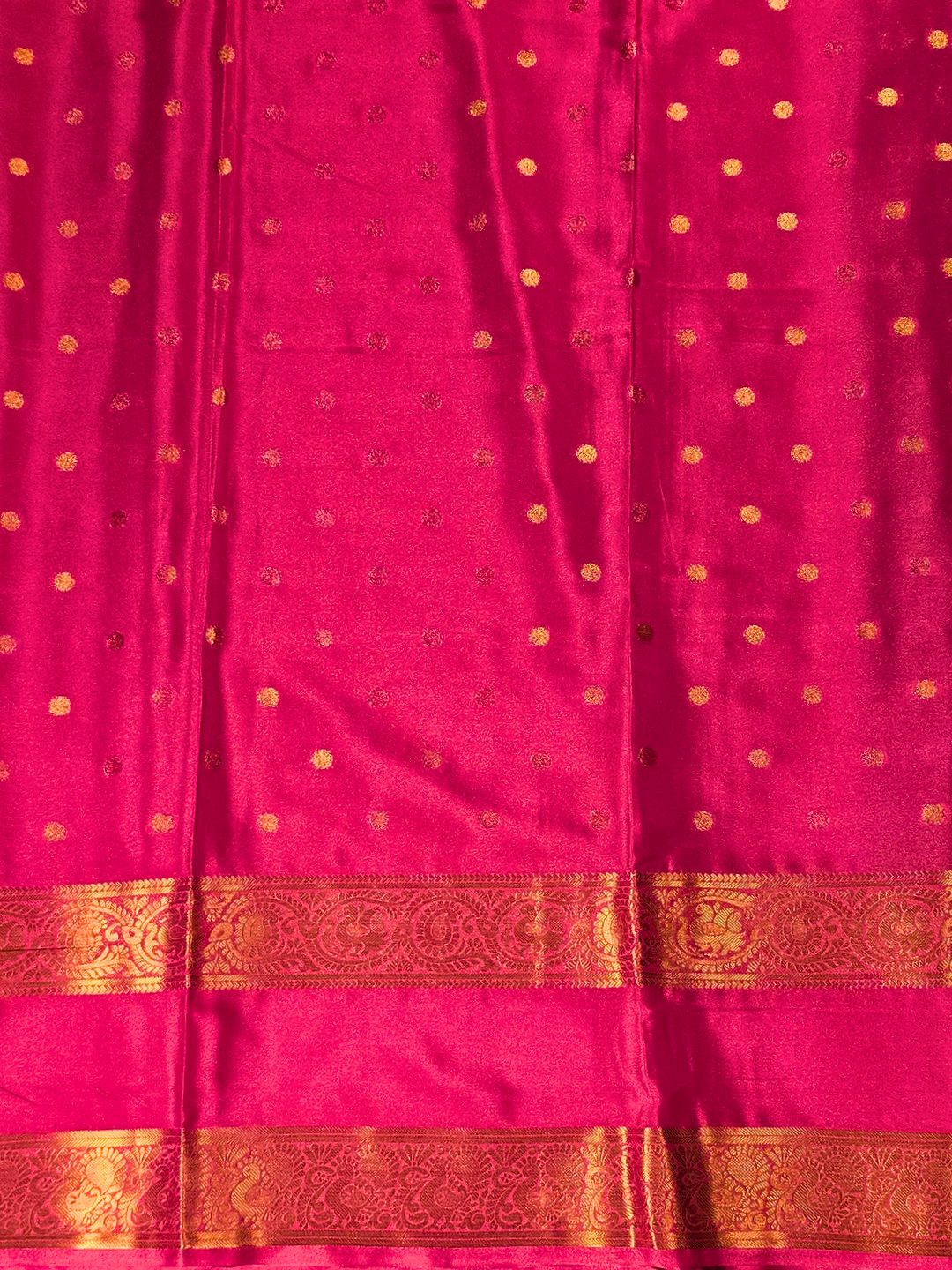 Classic Mysore Silk Saree  |  Dark Blue