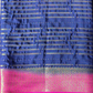 Classic Mysore Silk Saree  |  Navy Blue