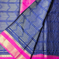 Classic Mysore Silk Saree  |  Navy Blue