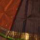 Kanjivaram Saree in Rust Orange with green border