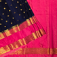 Classic Mysore Silk Saree  |  Dark Blue