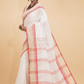 Dewali Silk Saree with Red and Golden Border-008 - indeloom