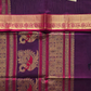 Kanchi Cotton|Purple & REd