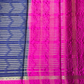 Classic Mysore Silk Saree  |  Navy Blue