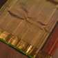 Kanjivaram Saree in Rust Orange with green border