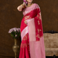 Classic Benarasi Semi Silk Saree | Classic Red