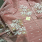 Muslin Jamdani 2-Piece Set Kurti & Dupatta (UNSTITCHED) PunchPin-946