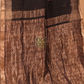 Handloom Matka Silk Jamdani Saree With Rich Black - 111