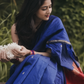 Maheshwari Silk Cotton Saree – Festive Elegance | Royal Blue