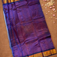 Pure Handloom Korvai Saree | Fire Orange