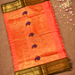 Chettinad Cottton Saree With Orange