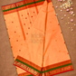 Chettinad Cottton Saree With Orange