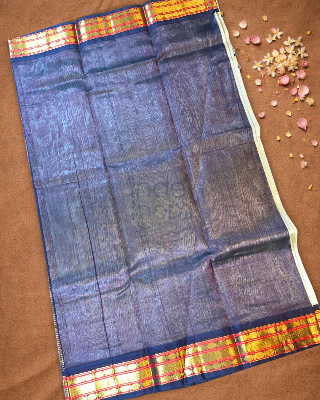 Pure Handloom Korvai Saree | Pista Green
