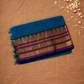 Chettinad Cottton Saree With Sea Blue