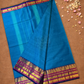 Chettinad Cottton Saree With Sea Blue