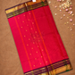 Chettinad Cottton Saree With Red