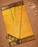 Chettinad Cottton Saree With Yellow