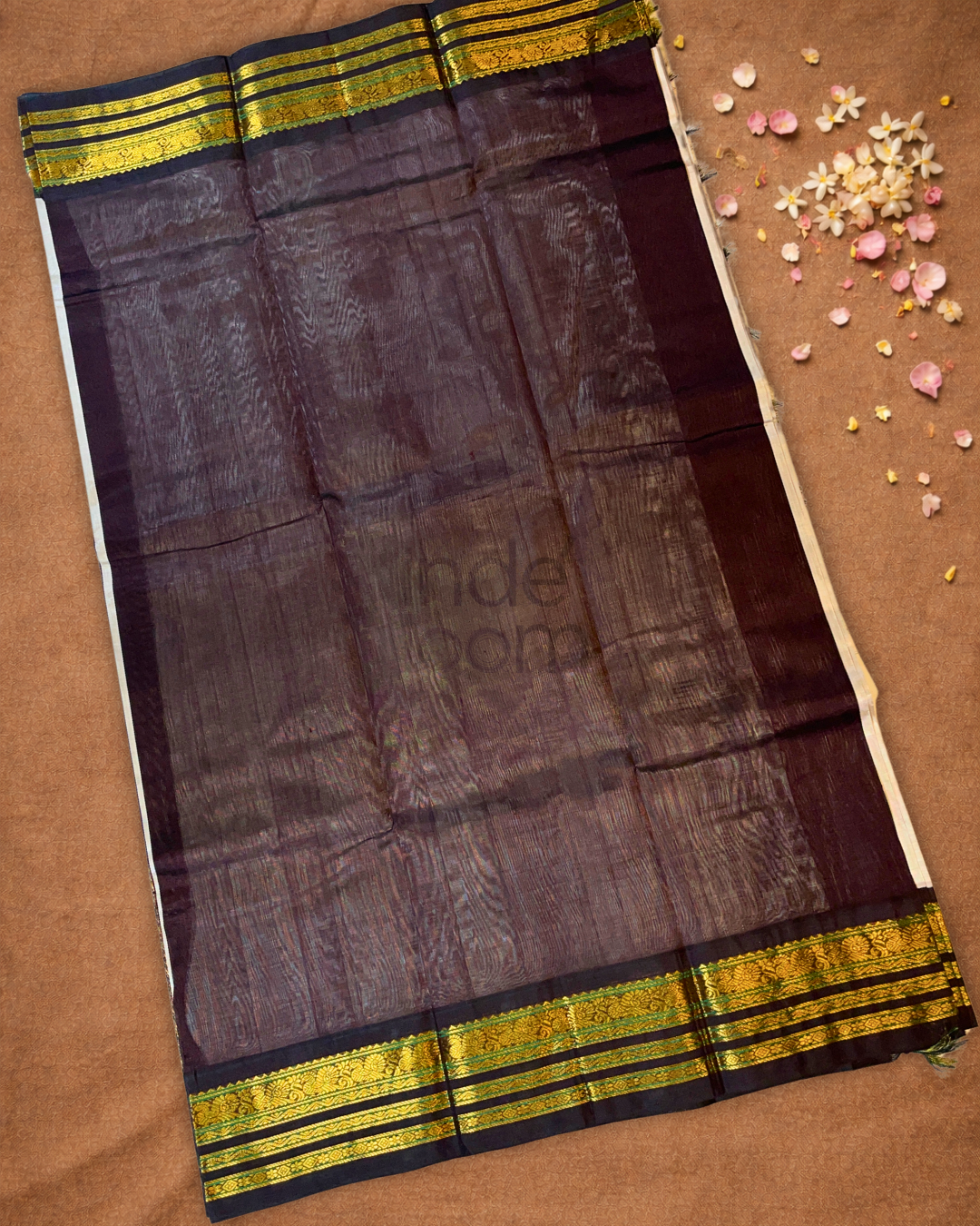 Pure Handloom Korvai Saree | Pista Green