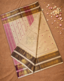 Chettinad Cottton Saree With Beige