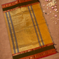 Chettinad Cottton Saree With  Yellow
