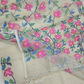 Handwoven Pure Jamdani Cotton Saree  |  Cream Beige