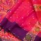 Banarasi Exclusive Ektara Kora JAMDANI Tilfi saree | Pink