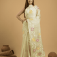 Light Green Jamdani Saree - 43 - indeloom