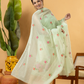 Classic Kota Doria Cotton Unstitched 2-Piece Kurti | Pista Green