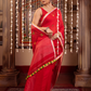 Chilli Red Handloom cotton-052